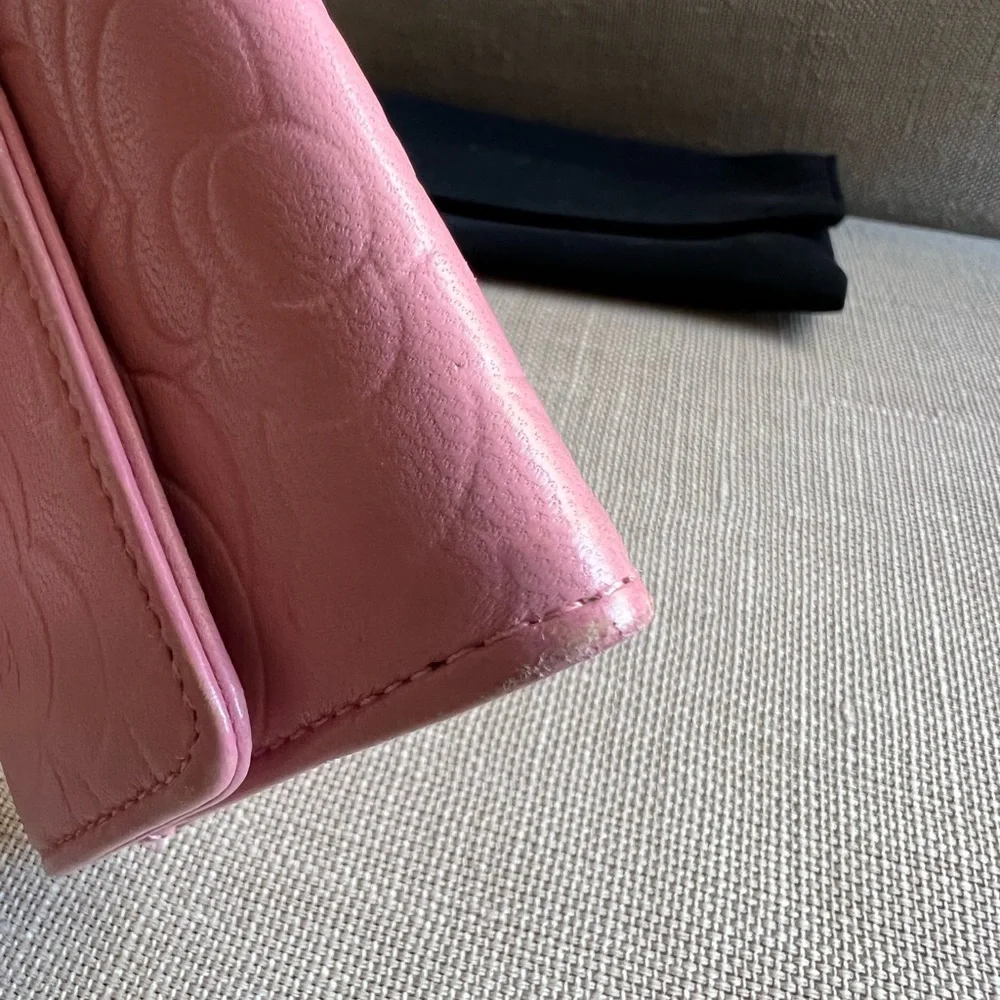 Chanel Camellia Card Holder second hand - Picture 6 of 14